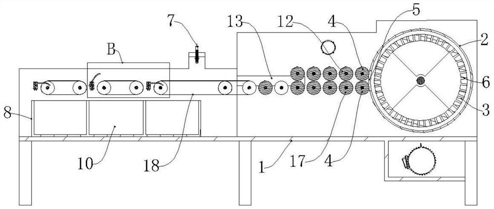 A banknote sorting machine