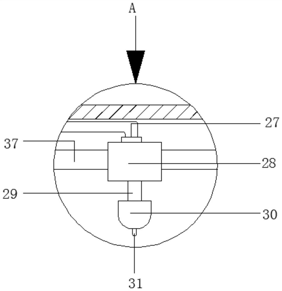 Medical instrument disinfecting and drying equipment capable of blowing air rotationally