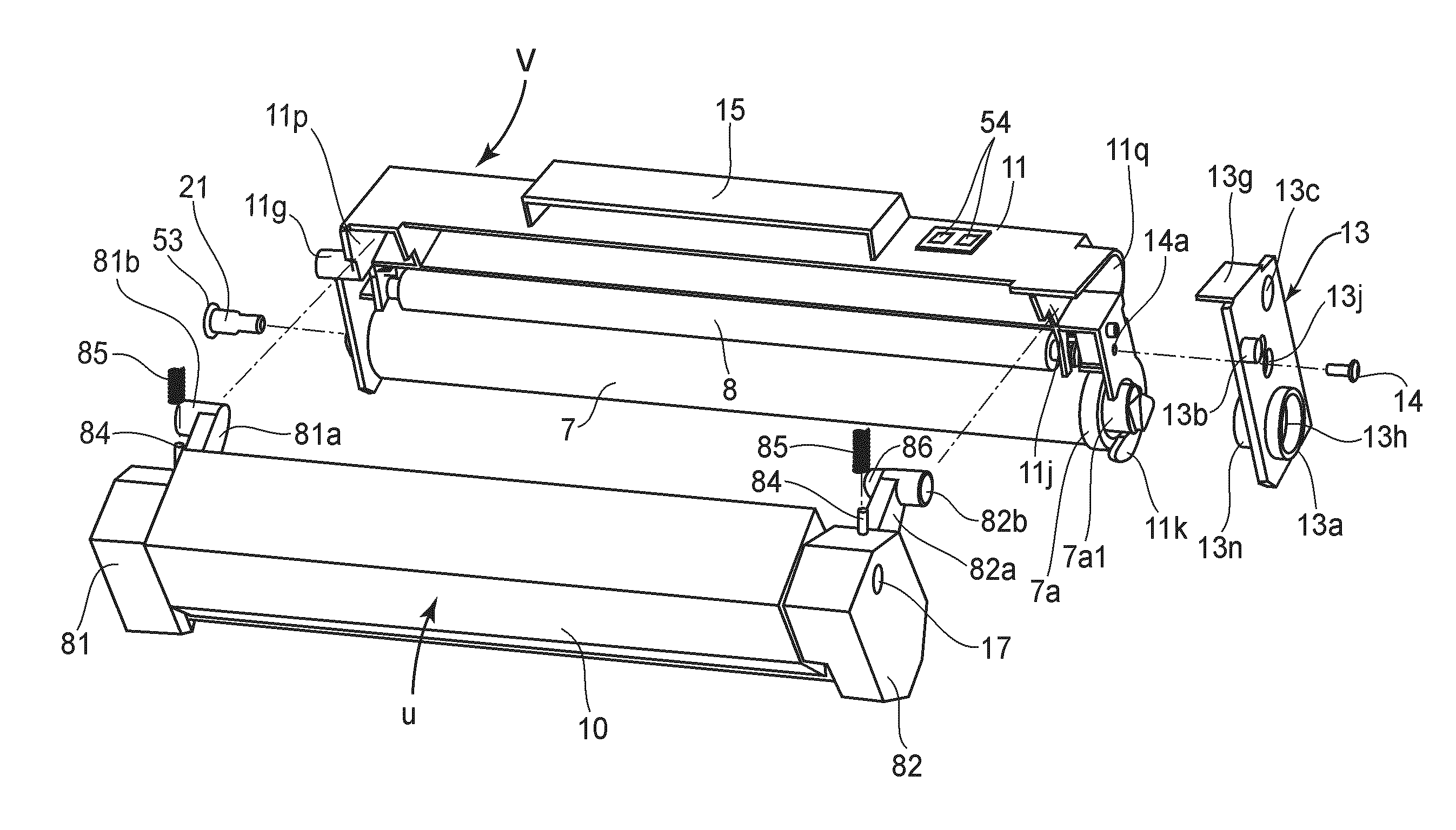 Process cartridge remanufacturing method