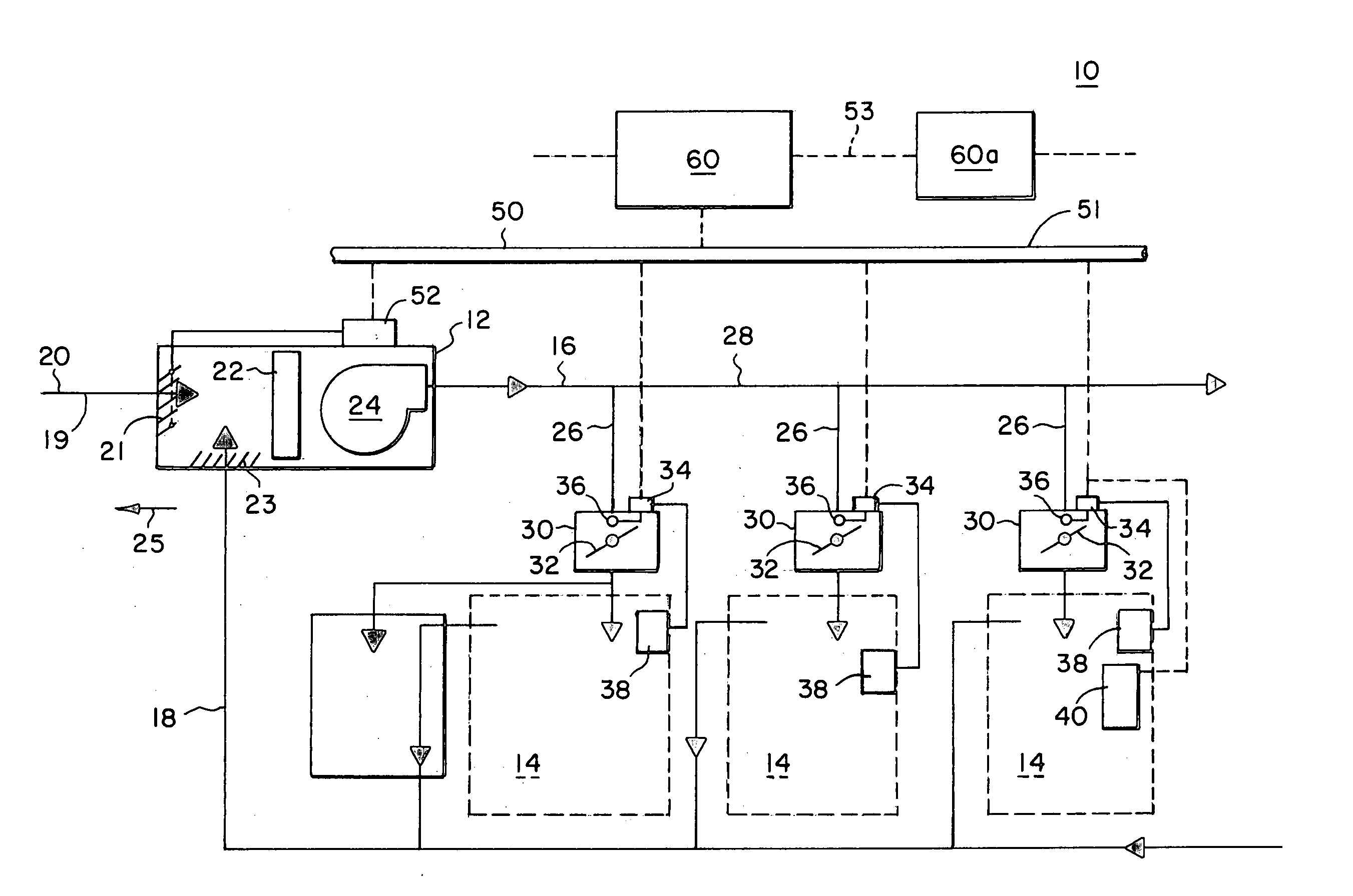 Optimization of building ventilation by system and zone level action