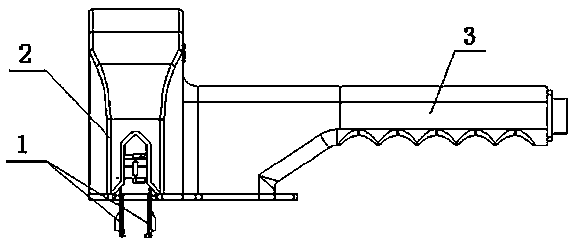 Tea garden tender leaf picking machine