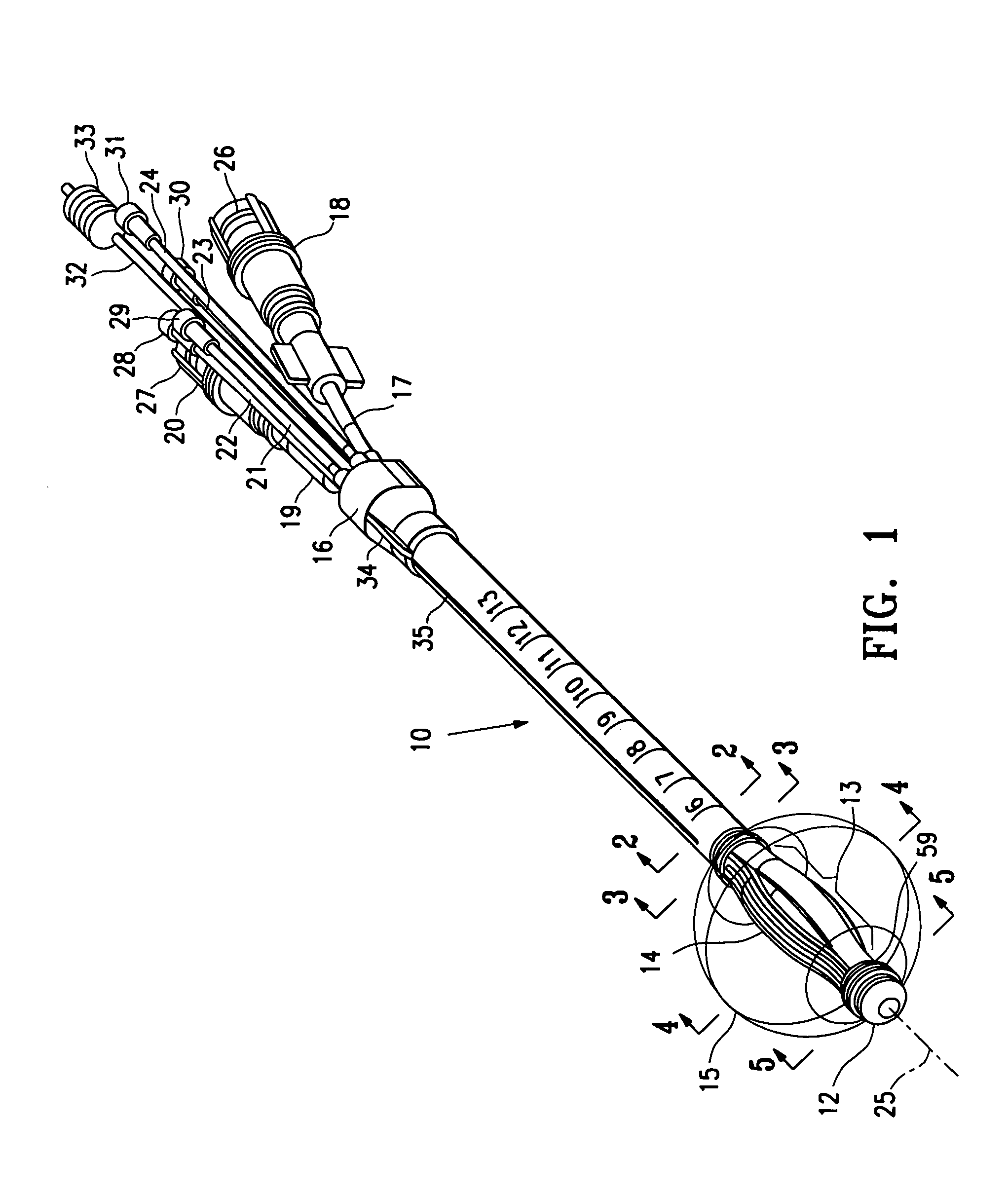 Multilumen brachytherapy balloon catheter