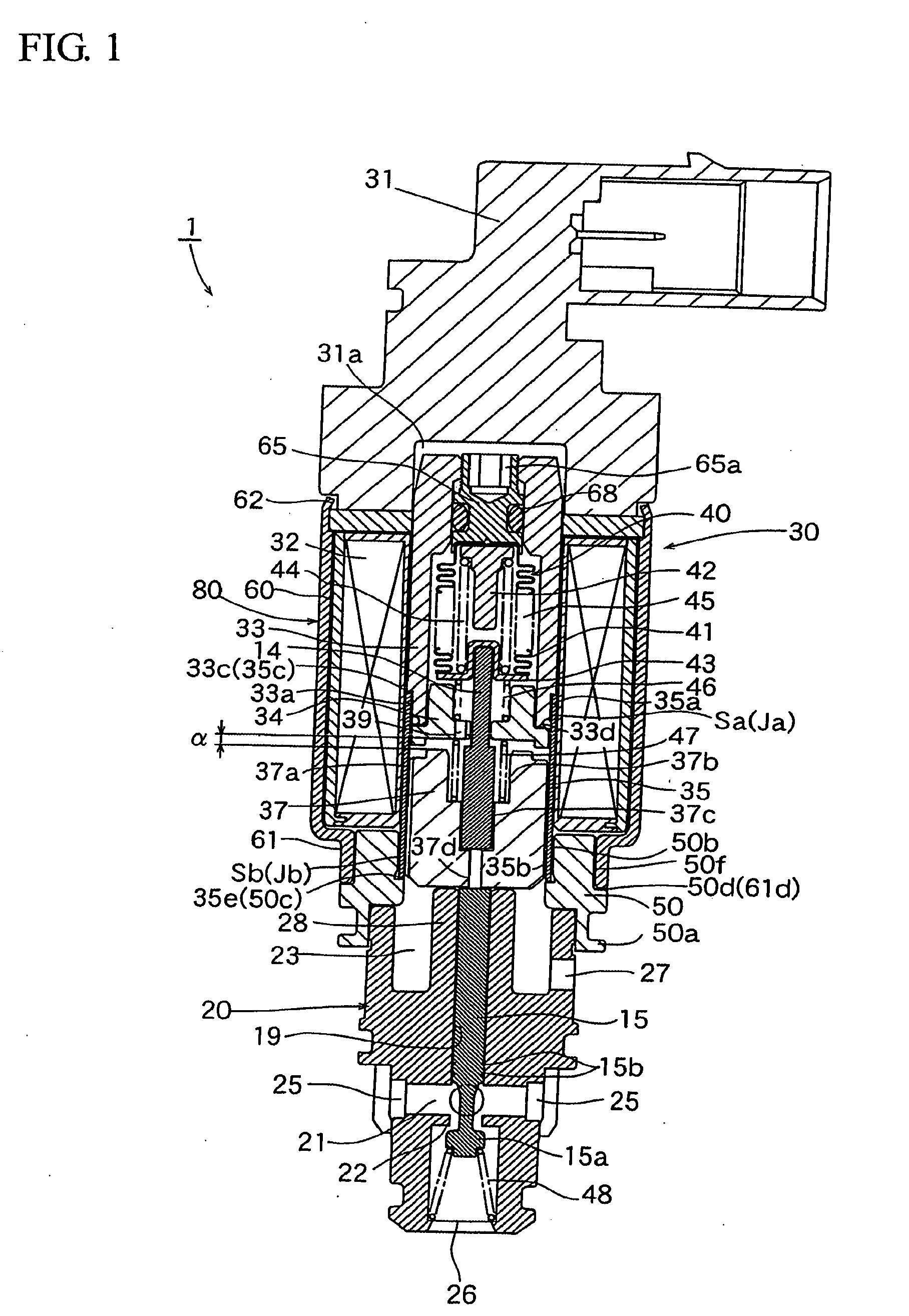 Control valve for a variable capacity compressor