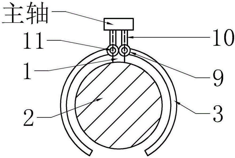 Mechanical arm clamping device