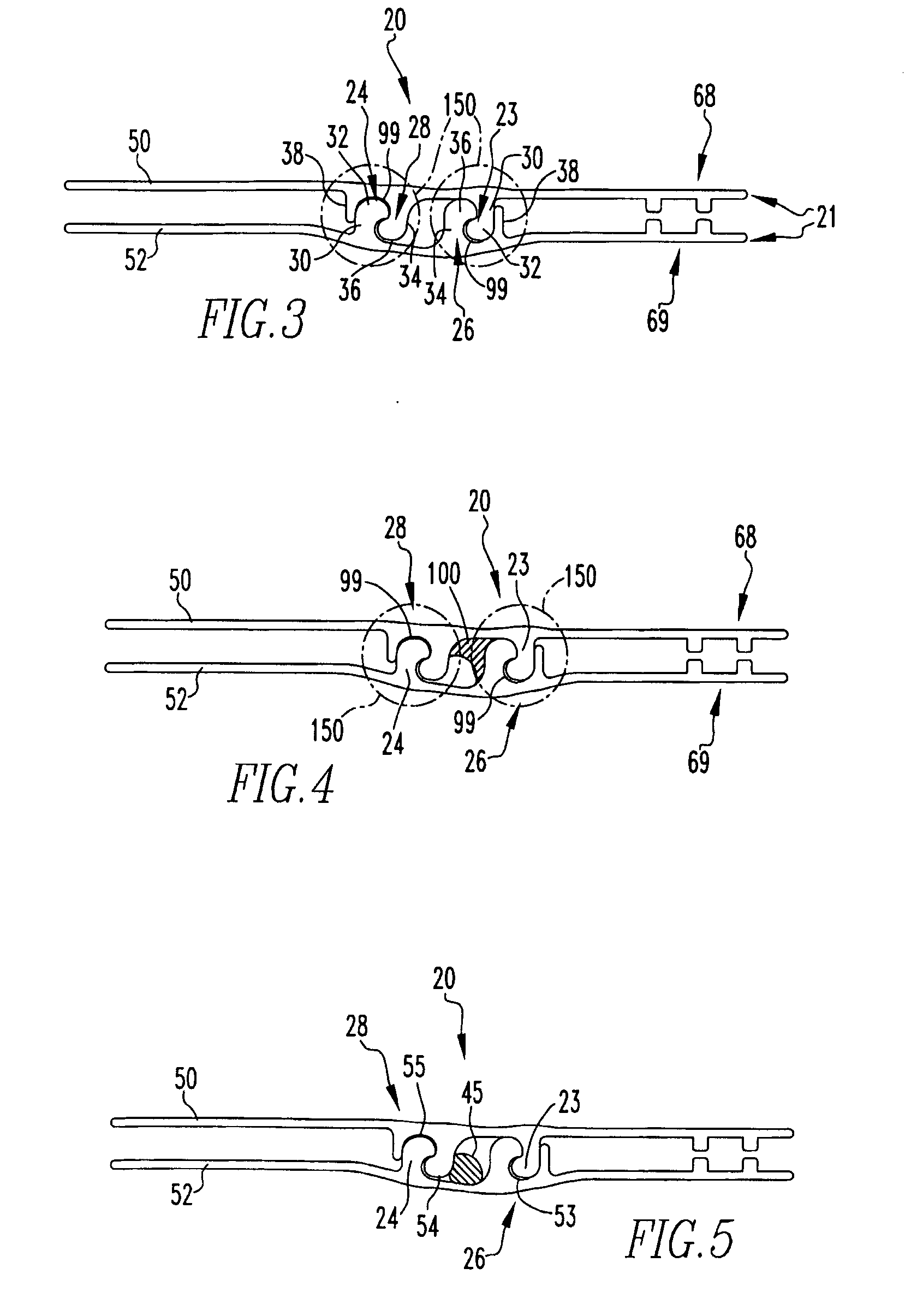 Storage system having a disposable vacuum bag