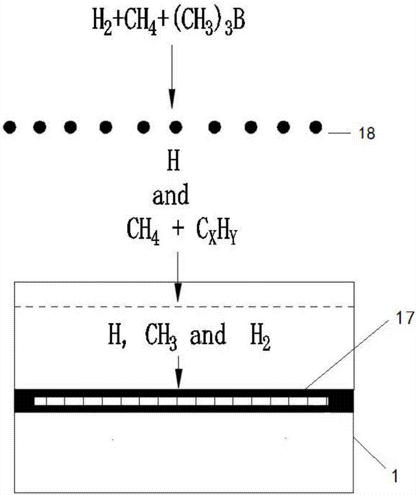 Diamond-based electrode material of seawater salinity sensor