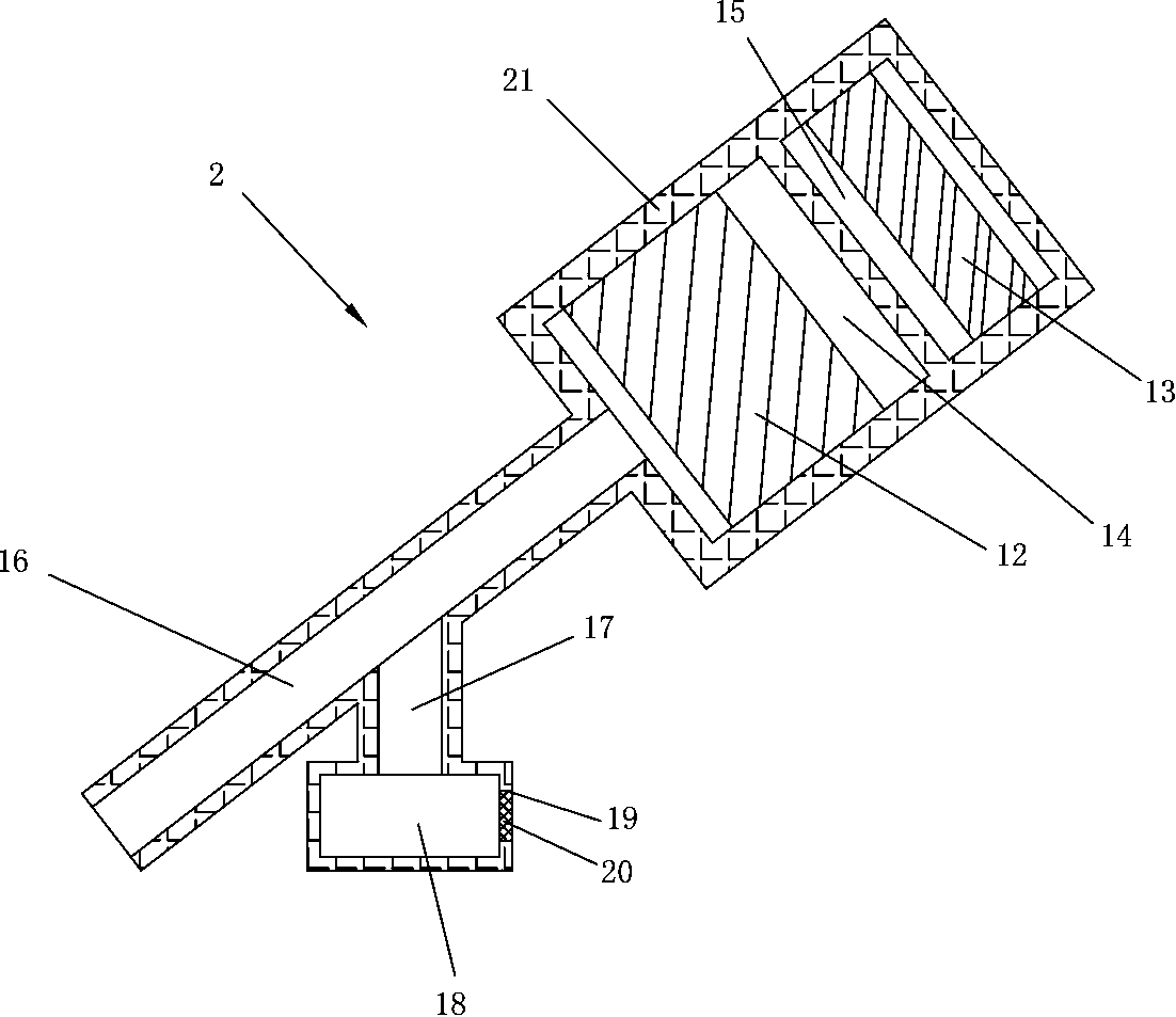 A folding teaching tool for ink painting