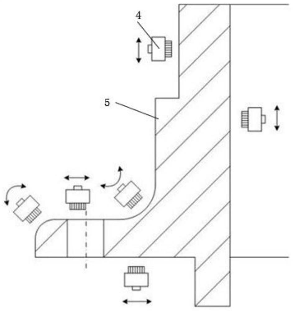 Ultrasonic phased array detection device and method for automobile third-generation hub bearing outer ring