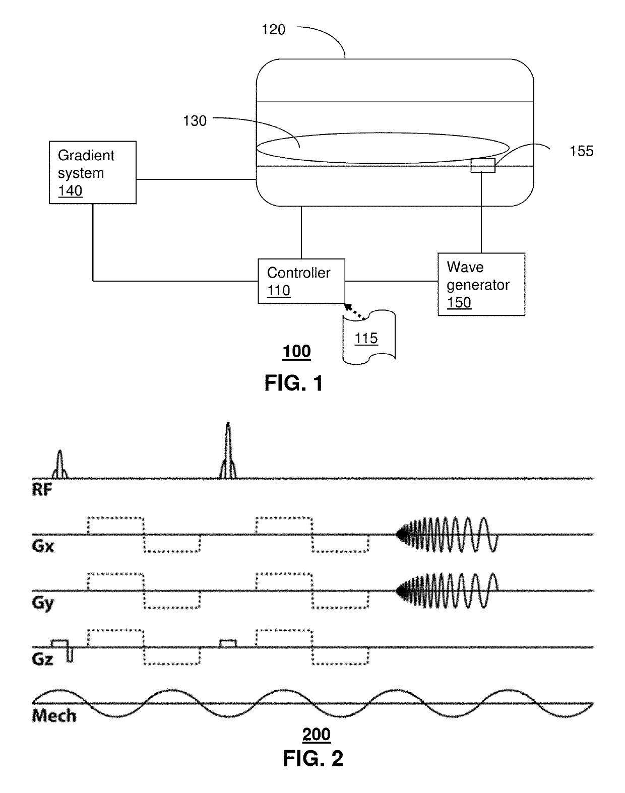 Method and system for multi-shot spiral magnetic resonance elastography pulse sequence