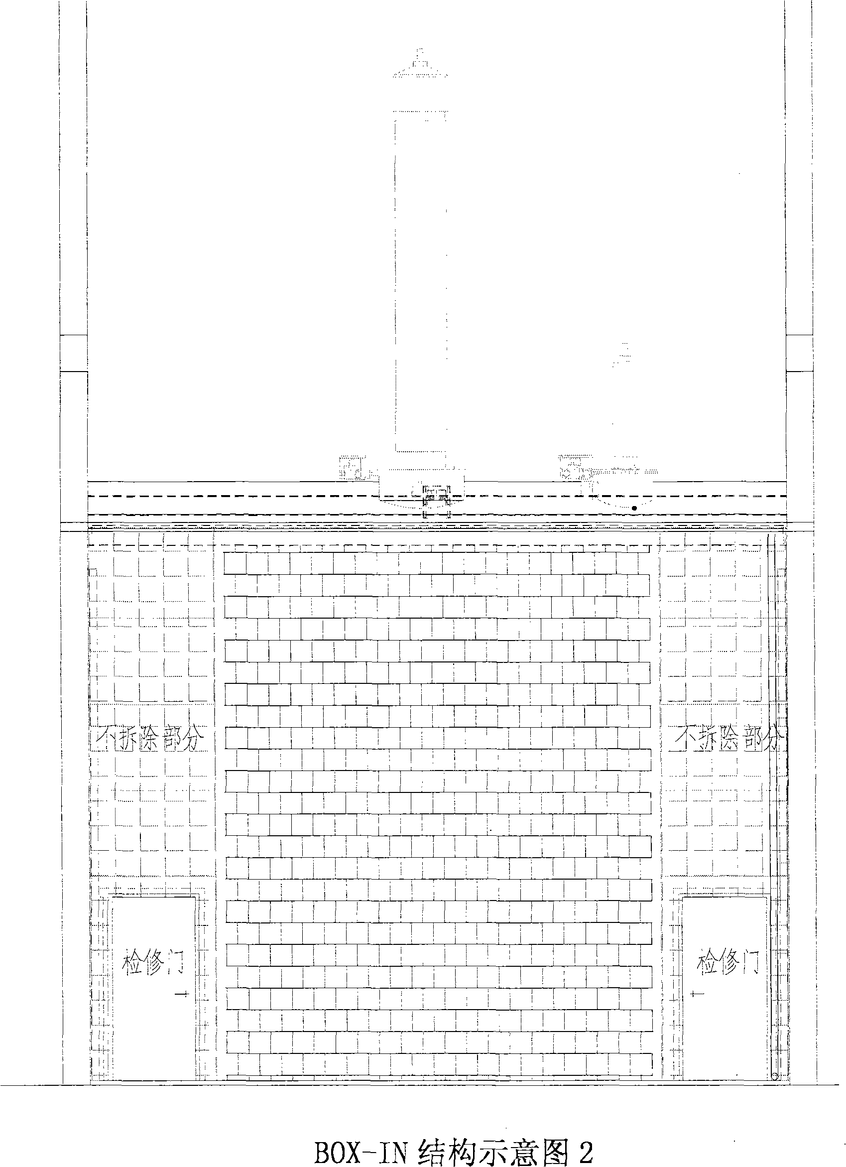 BOX-IN denoising technique for large-sized converter transformer