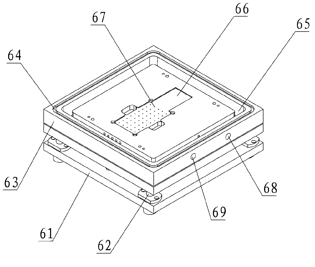 Precise OCA (optical clear adhesive) full-laminating machine and laminated production technology thereof