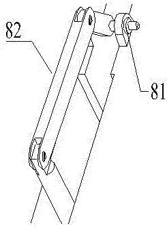 Trench cover plate lifting device