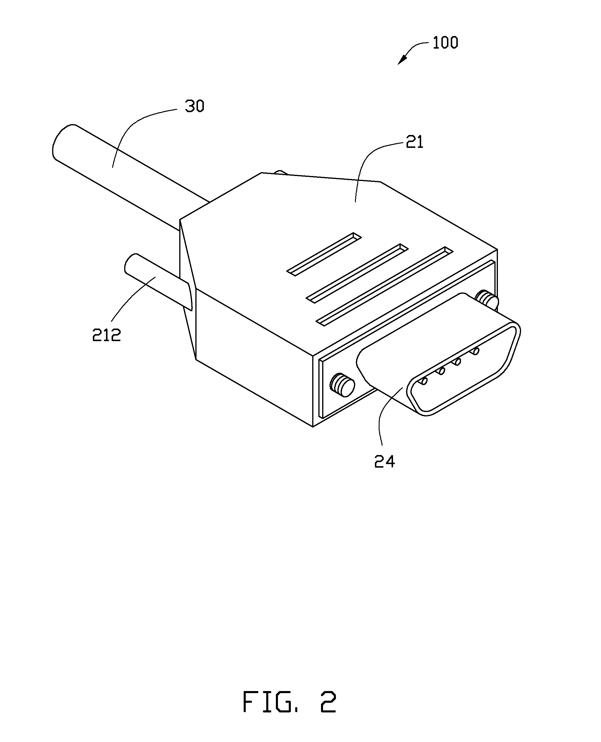 Video graphics array connector