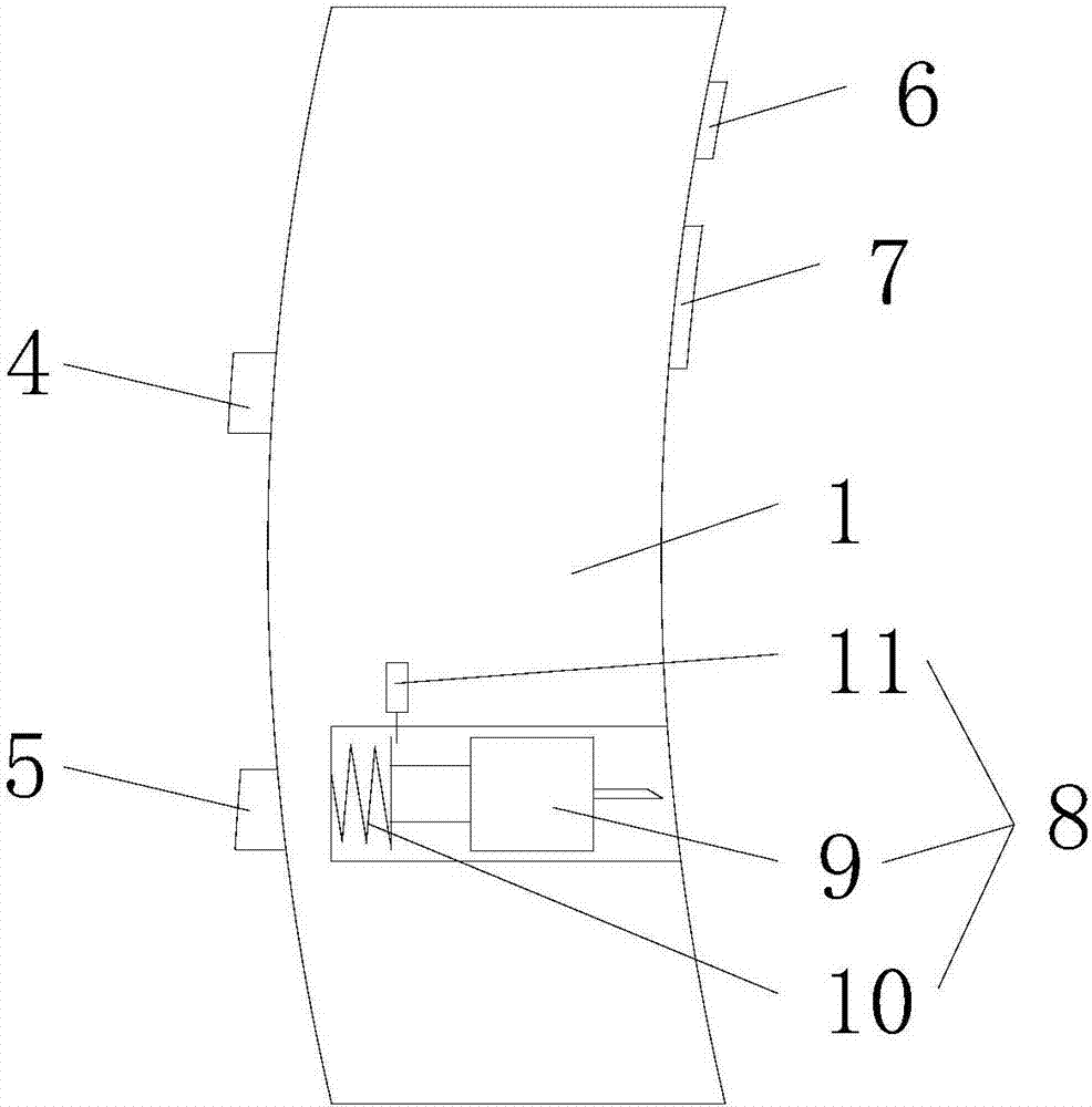 Safety monitoring system used for construction site and use method thereof