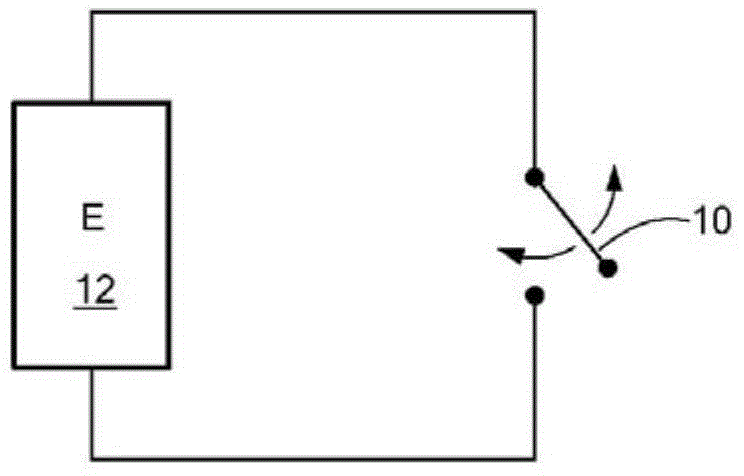 MEMS switch with internal conductive path