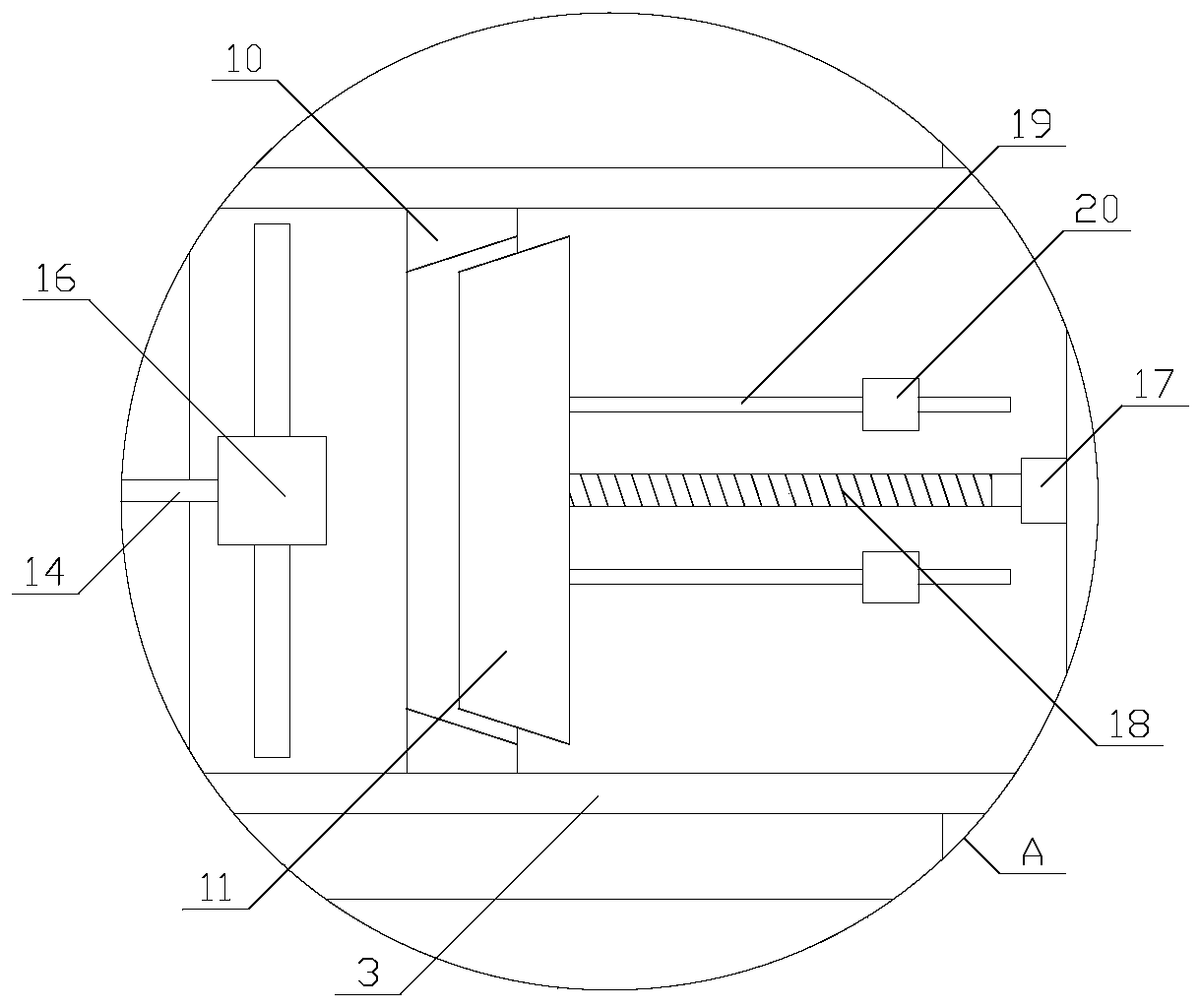 Household air purifying device with dust removing function