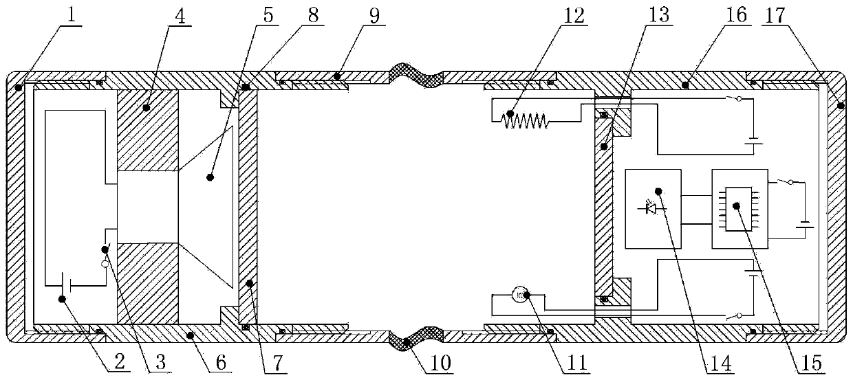 High-pressure-oriented phase change state detection device