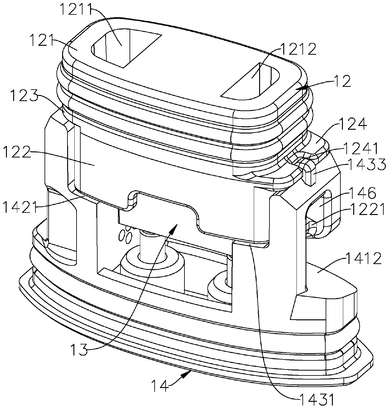 Electronic atomizing device and atomizer thereof