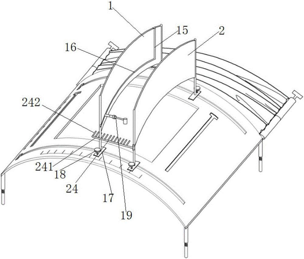 Ultrasonic fixing rack for ultrasound-guided neck nerve block and vascular puncture