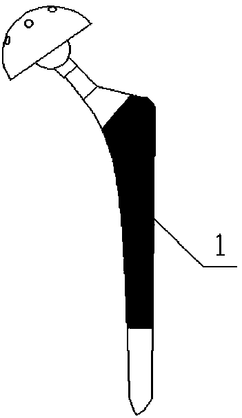 Preparation process of titanium nitride-coated artificial joint