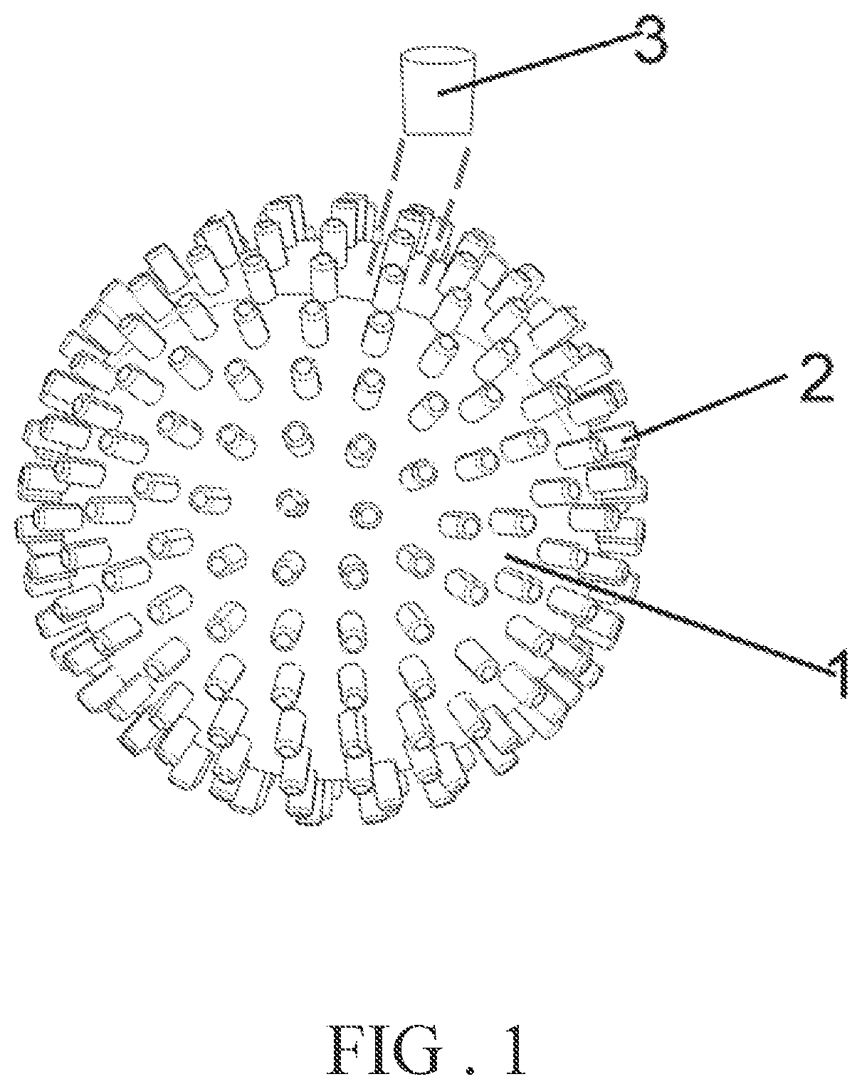 Assembled luminous toy ball