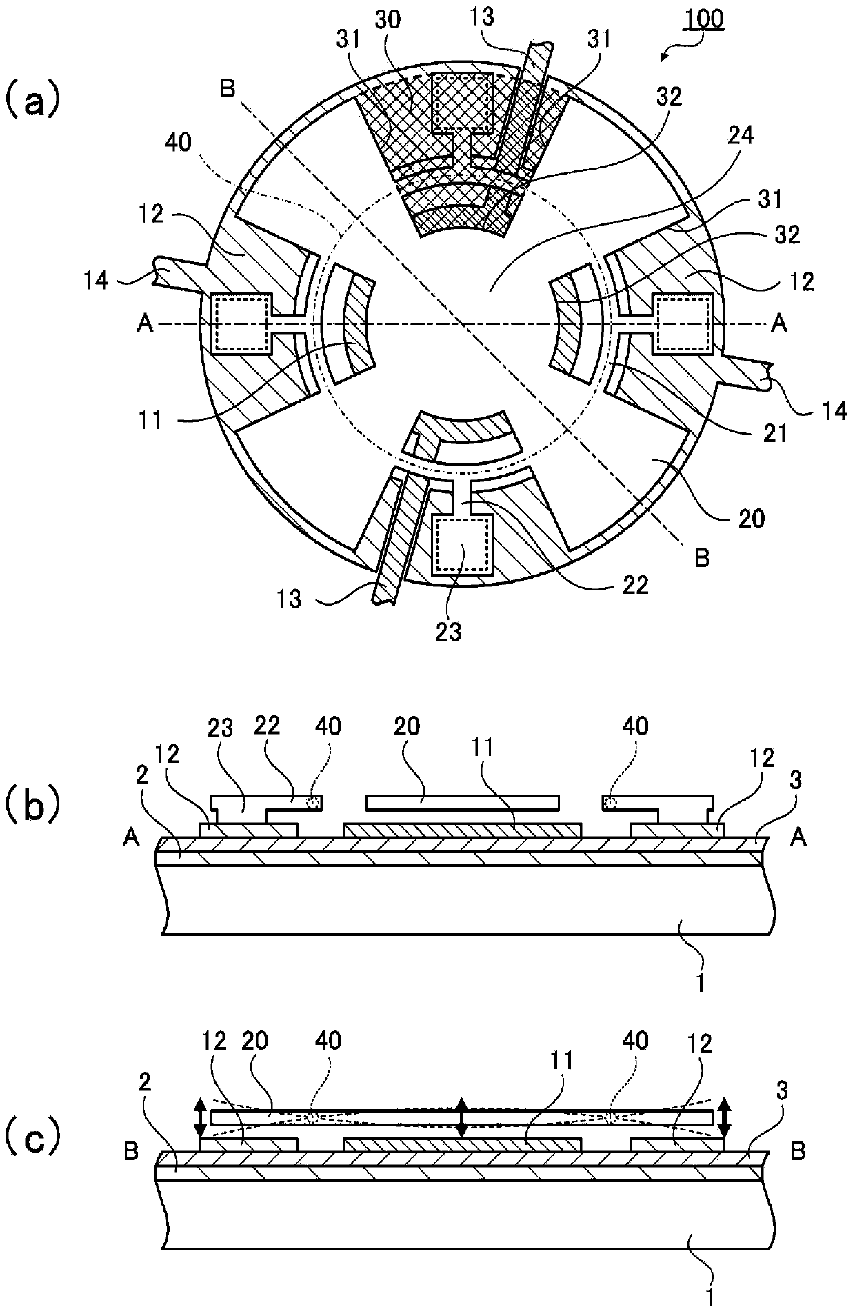 Vibration element and electronic device