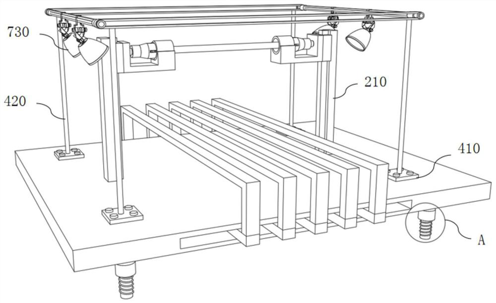 Fixing lamp holder device for preventing LED lamp tube from falling off