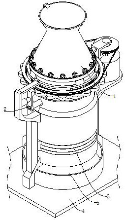 Biomass fuel forming and granulating device