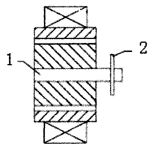 Rotation motor zero calibrating method for hybrid and electric automobile