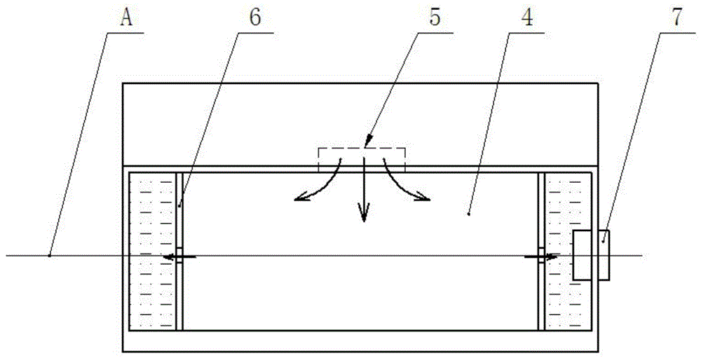 Film coating device for steel stranded steel wire drawing and using method