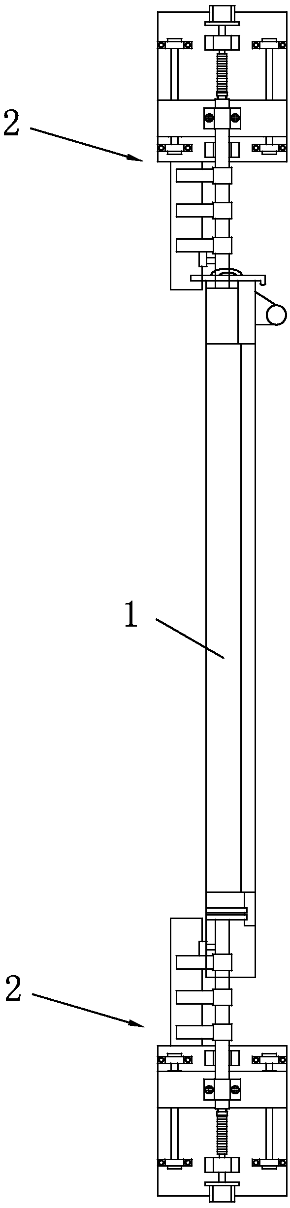 A control method and device for feeding and discharging materials in a rice milling chamber