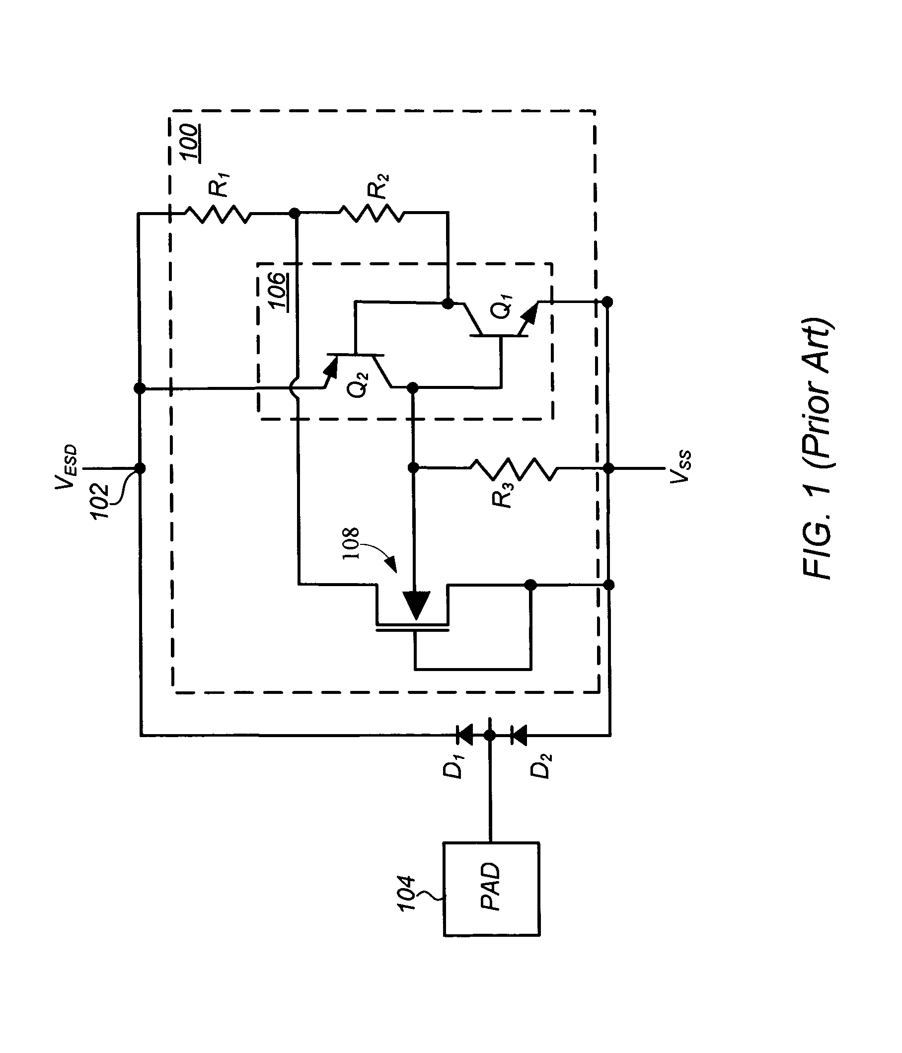 Capacitor triggered silicon controlled rectifier