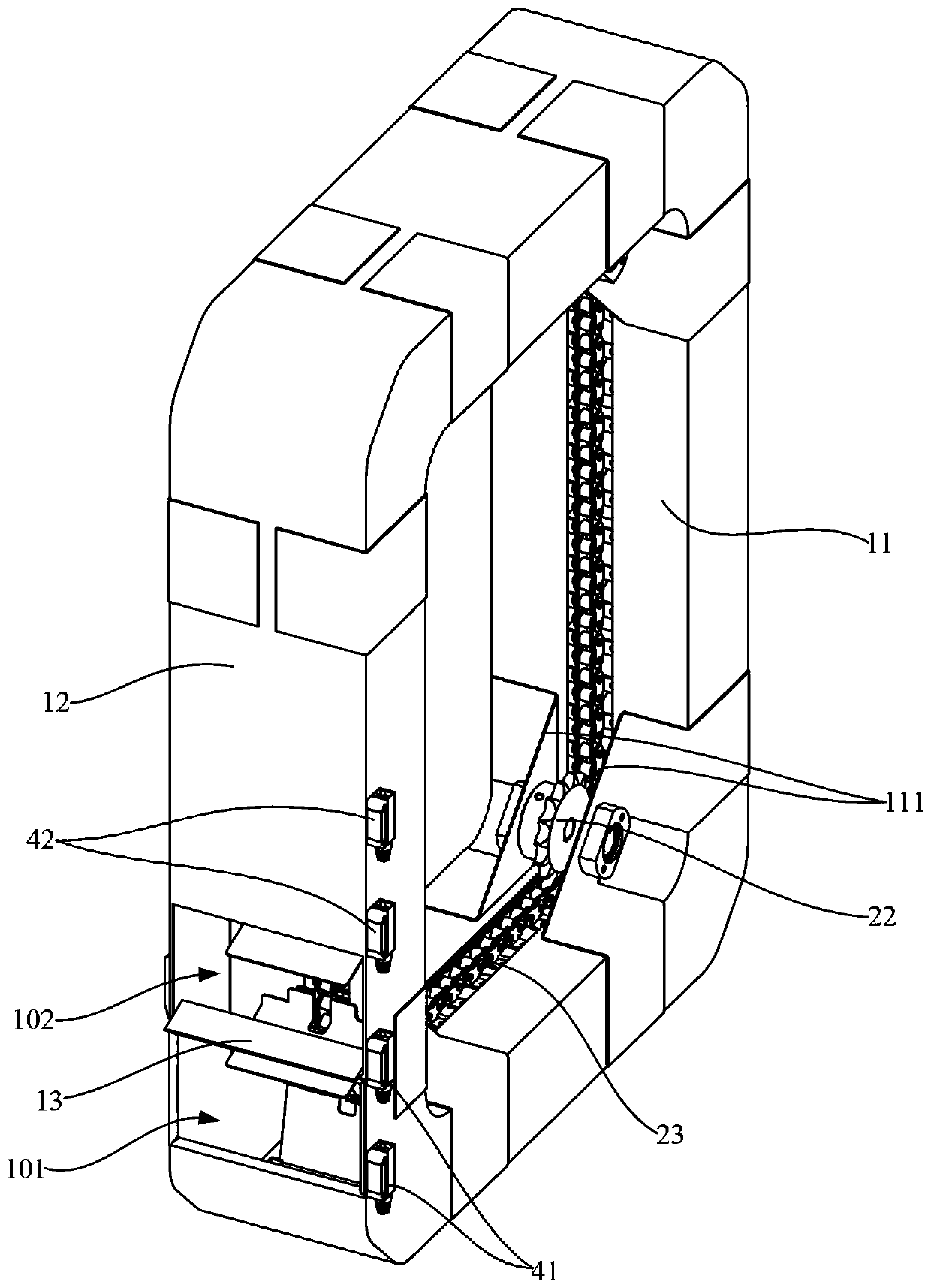 Vending module and vending machine