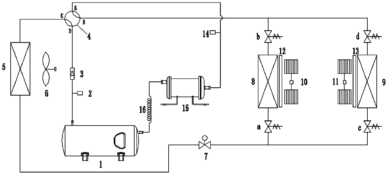 Heat pump air conditioner system and control method thereof