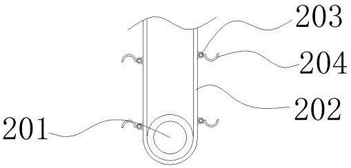 Pole core assembling mechanism for automatic production of lithium battery