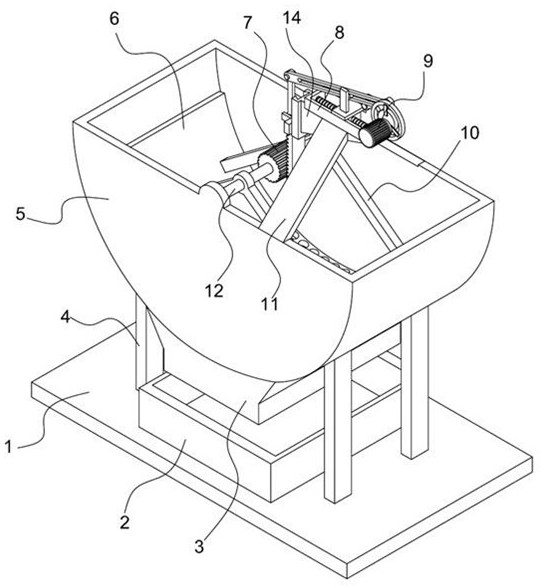 Livestock feed screening device