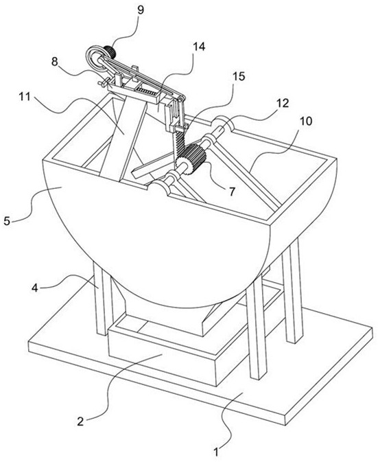 Livestock feed screening device