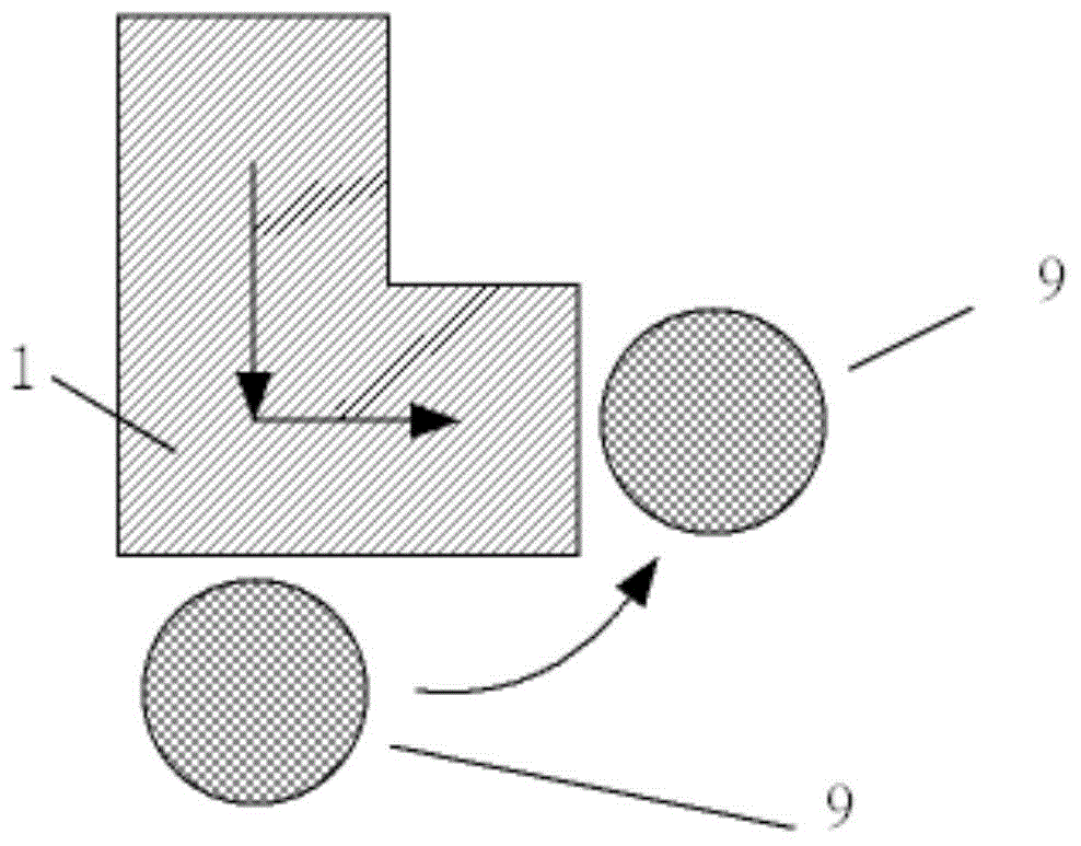 Laser-assisted liquid metal synchronously-casting mould-free forming method