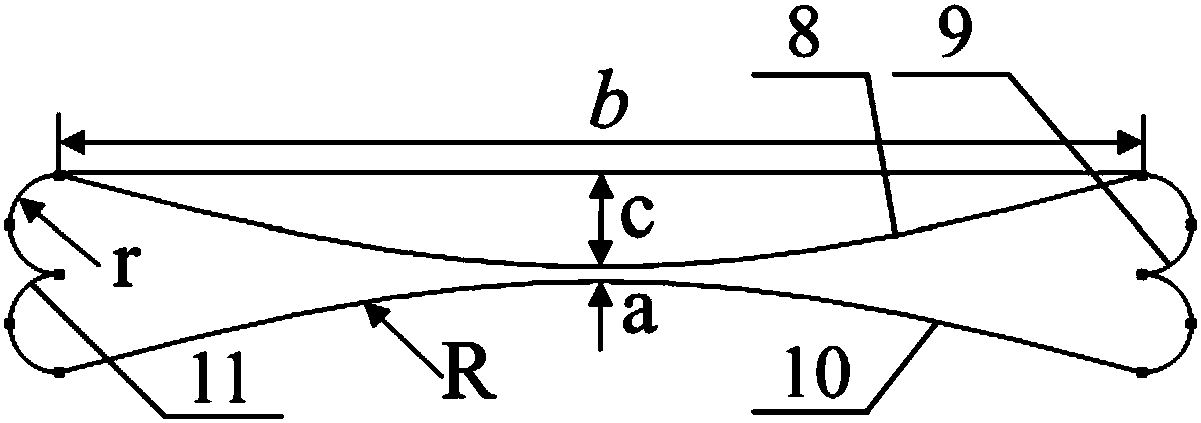 High-tensile-strength mechanical metamaterial adjustable in band gap