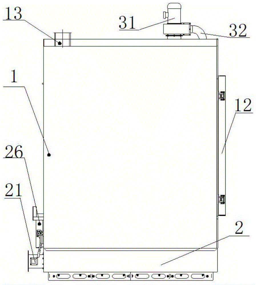 Fire-curing furnace