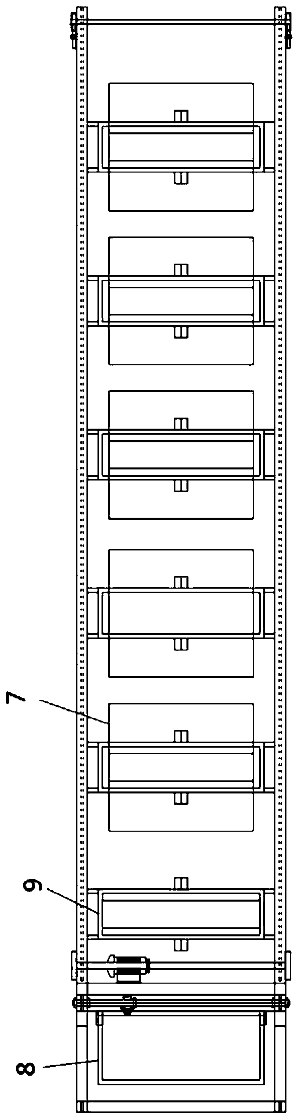 Garbage classification device and garbage classification method