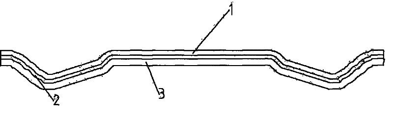 Solid wood composite coining door panel and production technology thereof