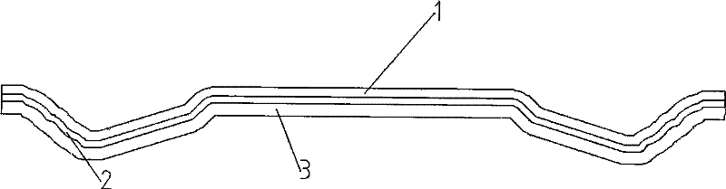 Solid wood composite coining door panel and production technology thereof