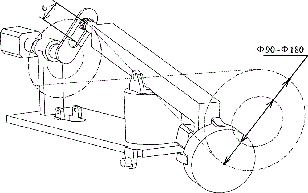 Coning movement type finishing device suitable for wheel disc type parts and method thereof