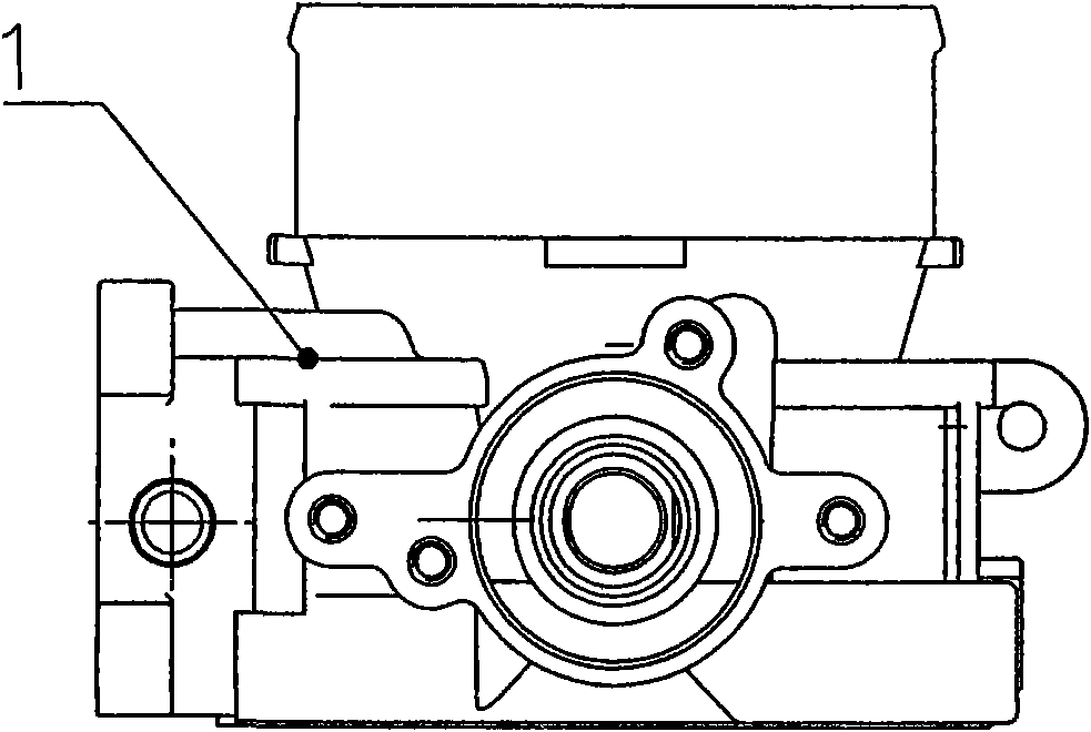 Novel process method for processing throttle body