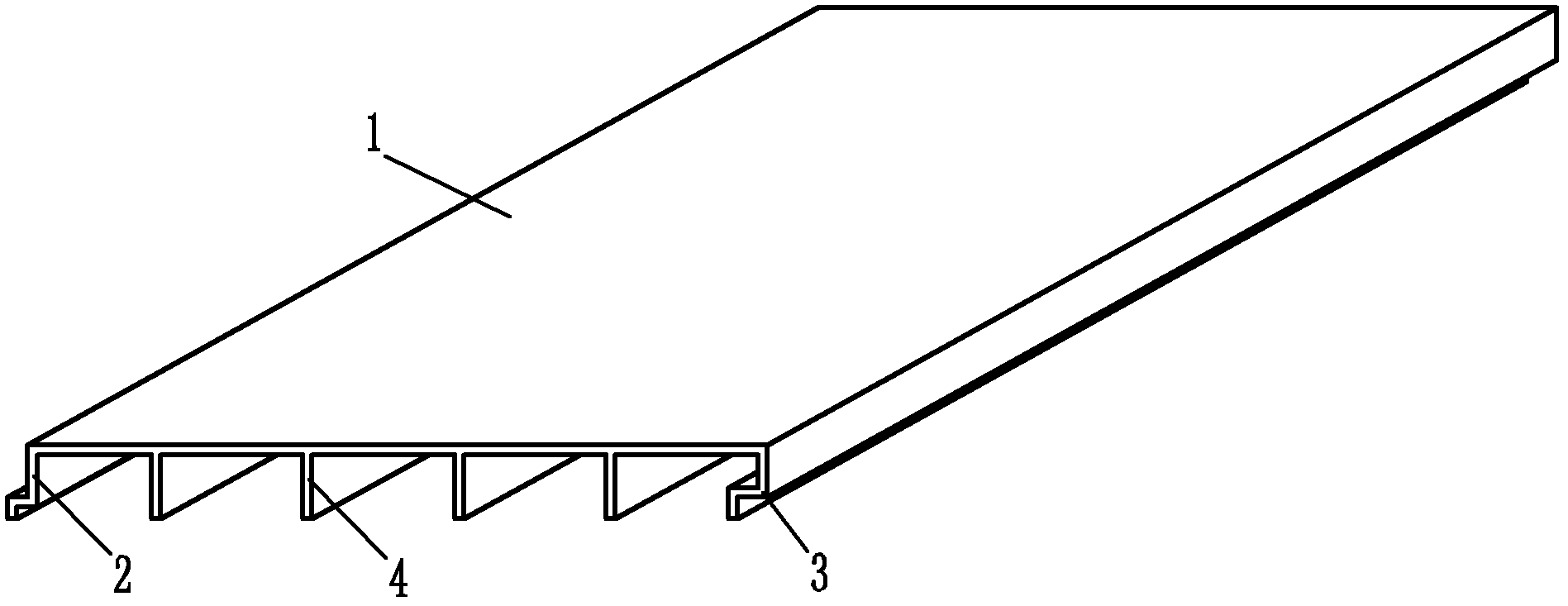 Surface formwork system for building with frame structure and application thereof