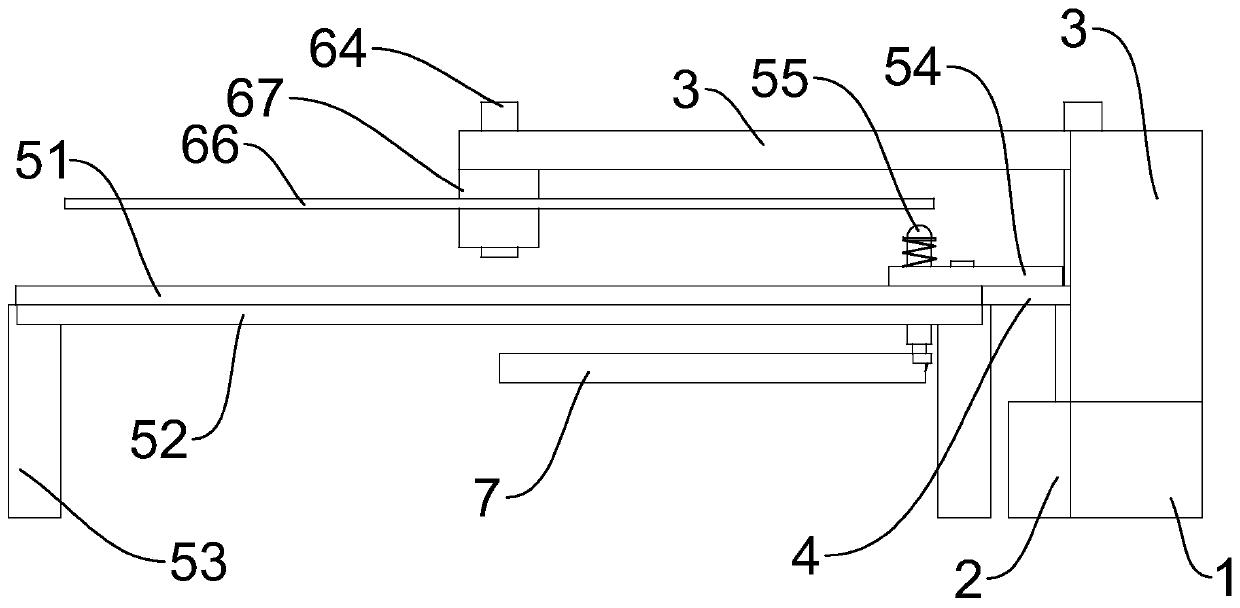 Round glass cutting device