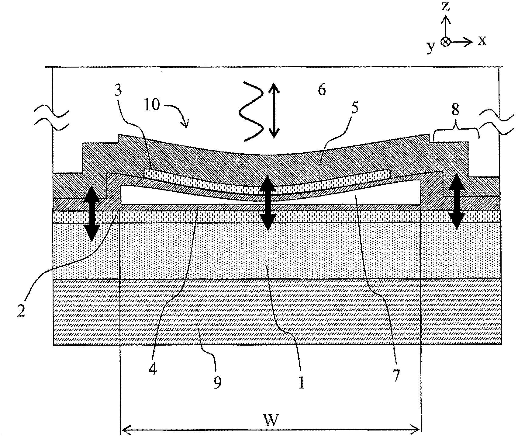 Ultrasound probe and ultrasound imaging device