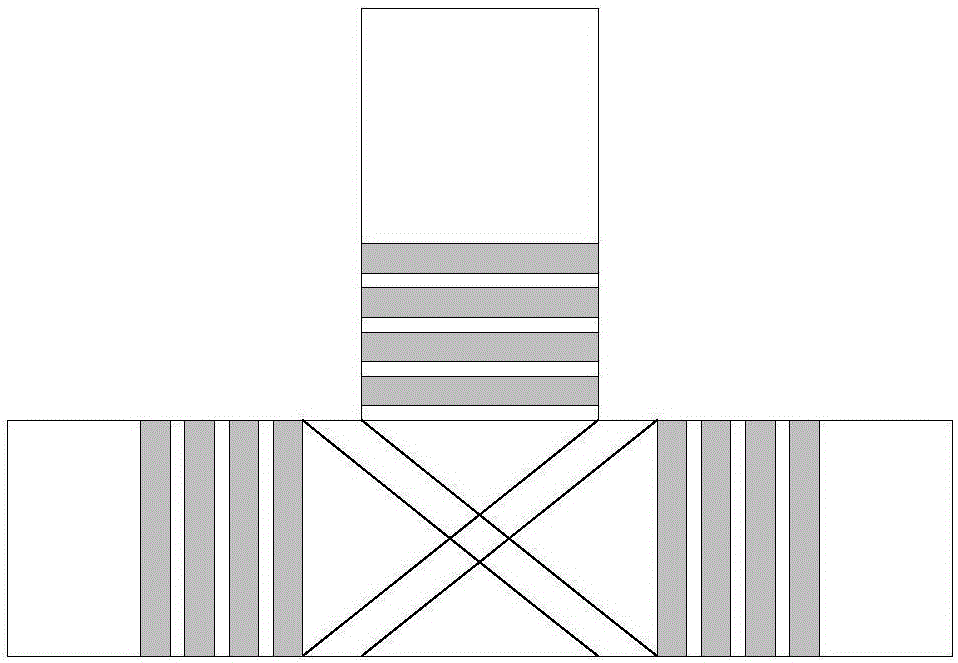 Composite material repairing and strengthening method for boss fillet weld