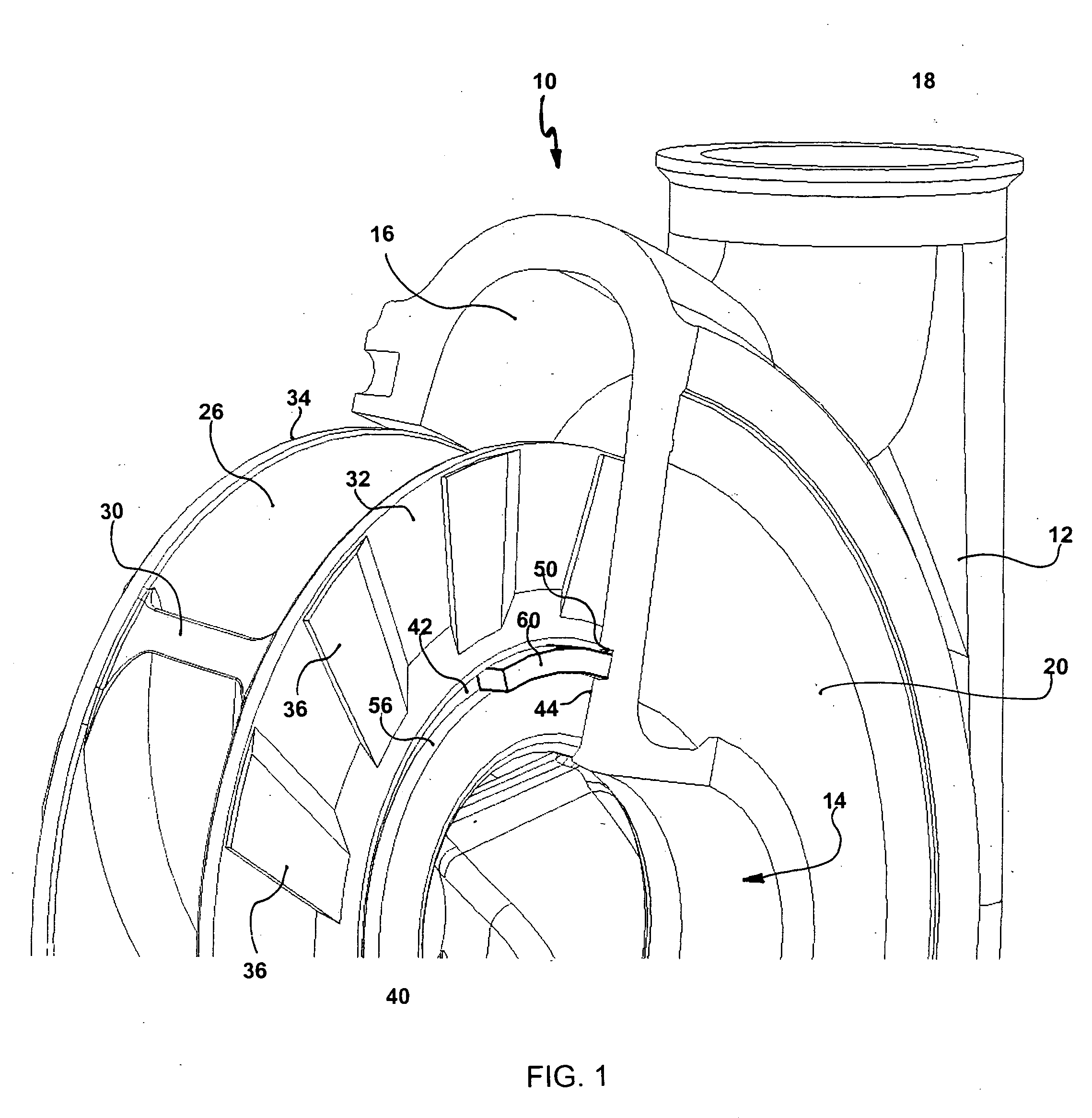 Flexible floating ring seal arrangement for rotodynamic pumps